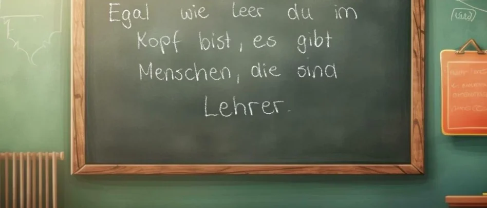 leer - Lehrer ;-)